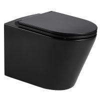 VOLLE Унитаз подвесной с сидением Slim slow-closing Nemo (13-17-316 Black)